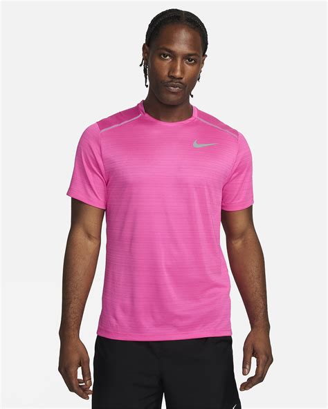 Nike Miler Mens Short Sleeve Running Top Nike Nl