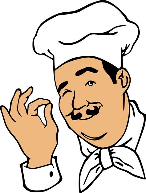 Cocinero Dibujos Animados Dibujo Gráficos vectoriales gratis en Pixabay