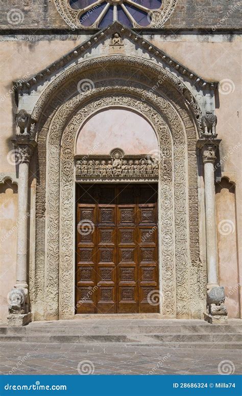 Basilica Of St Caterina Galatina Puglia Italy Stock Photo Image