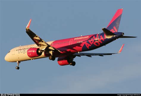 A6 Wzd Airbus A321 271nx Wizz Air Abu Dhabi Dejan Milinkovic