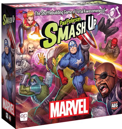 Smash Up Marvel Officiallyb0851q2ngg