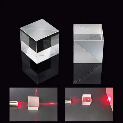 Mm Mm Mm Optical Glass Cube Dichroic Dispersion Beam Splitter