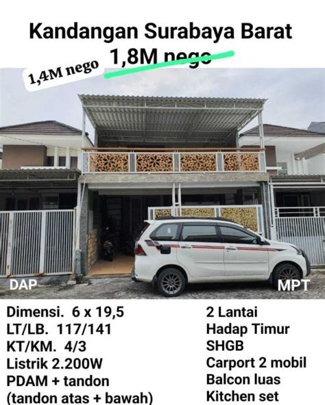 Rumah Surabaya Barat Benowo Murah Dkt Pakal Sememi Tandes Margomulyo