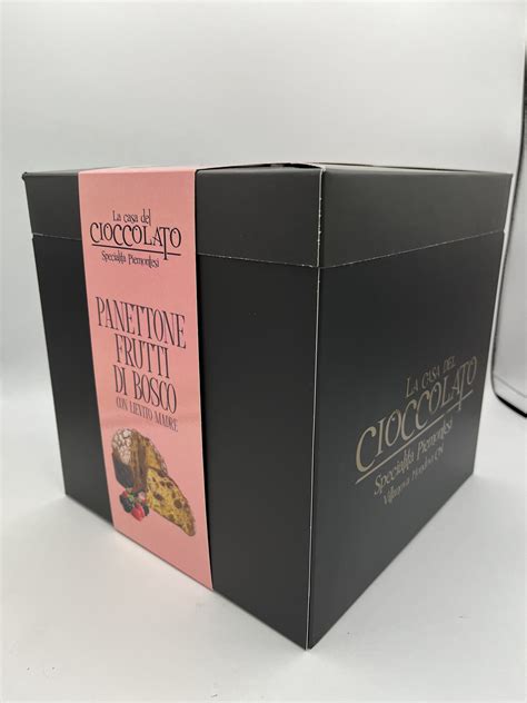 Panettone Ai Frutti Di Bosco 1 Kg La Casa Del Cioccolato