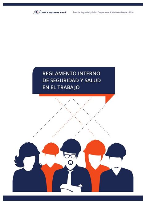 Issuu Reglamento Interno De Seguridad Y Salud En El Trabajo C M By