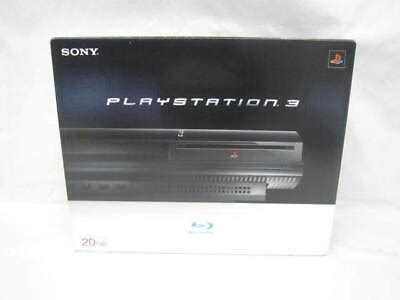 PS3 Clear Black CECHB 20GB Console Box PlayStation 3 Fat BOX EBay