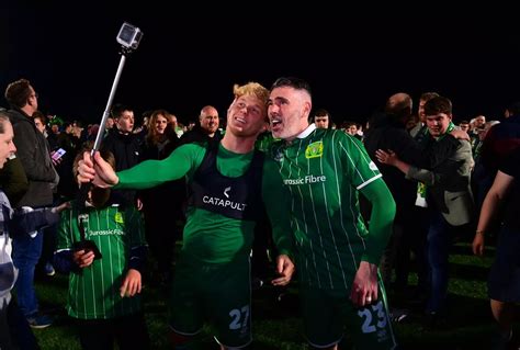 Yeovil Town Celebrations After National League South Promotion In