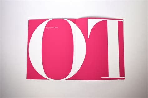 Type Specimen Book Didot On Behance