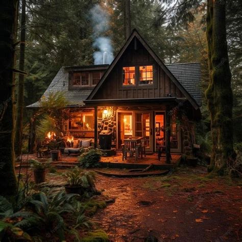Pin By Brandon Andrew On The Dream House Cabins In The Woods Forest