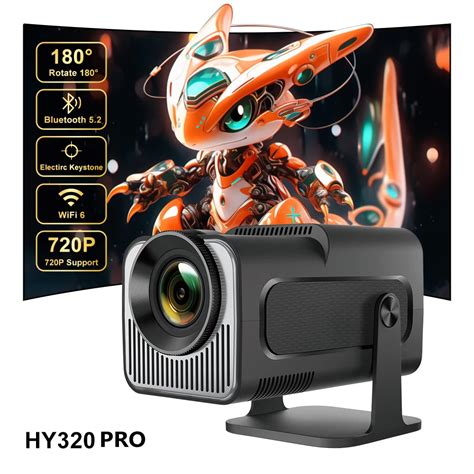 Mini Proyector HY320 Pro Salange 4K 8K V Deo Soporte F Sico 720P Cine