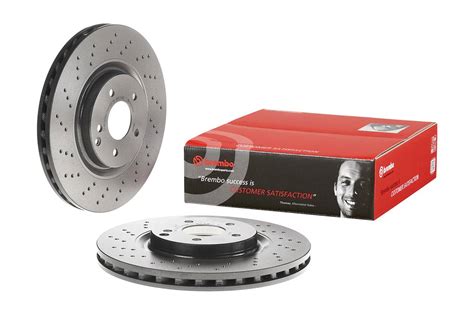 Mercedes Disc Brake Rotor Front Mm Brembo Brembo