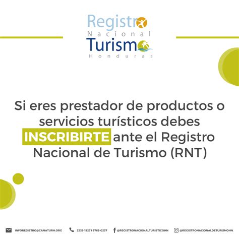 Registro Nacional De Turismo