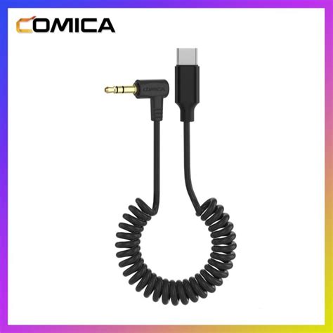 Comica Cvm D Uc Ii Mm Trs To Usb C Audio Output For Smartphone