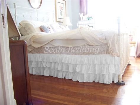 800tc Egyptian Cotton 1pc Ruffle Bed Skirt 15 Drop All Size Andcolor Ebay