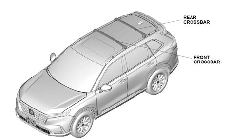 Genuine Honda Cr V Cross Bars L A