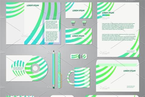 Brand identity template | Pre-Designed Illustrator Graphics ~ Creative ...