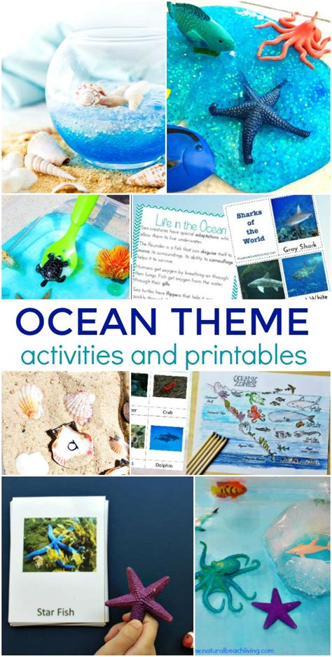 60 Best Ocean Activities And Ocean Crafts For Preschool And Kindergarten Natural Beach Living