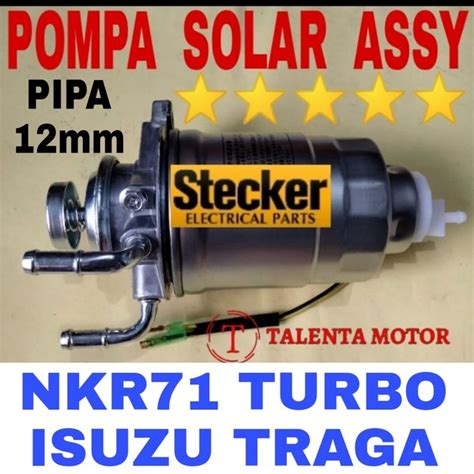 Jual BERGARANSI POMPA SOLAR KOMPLIT ISUZU ELF DOUBLE NKR71 TURBO EURO