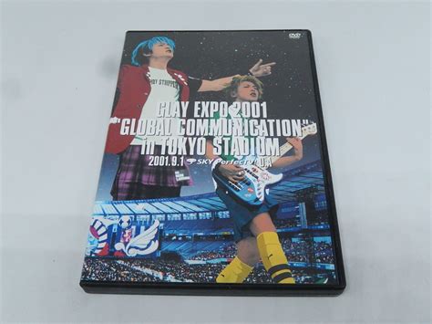 【やや傷や汚れあり】md【v07 057】【送料無料】glay Expo 2001「グローバル・コミュニケーション」in 東京スタジアム