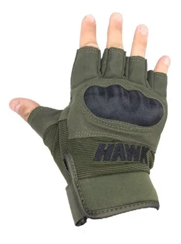 Guantes Army Verde Cortos Short Finger