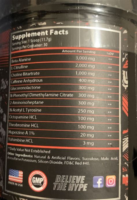 HELIOS Limited Edition Pre Workout By DNM Nutra Tooty Frooty EBay