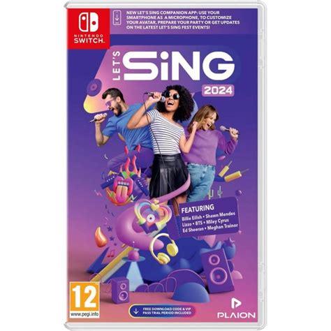 Let S Sing Jogo Nintendo Switch Pressstart Pt