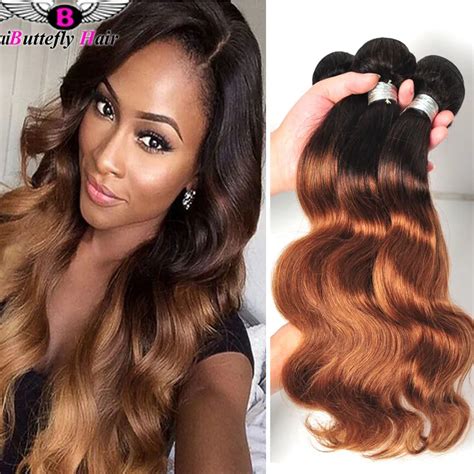 8a Peruvian Ombre Weave Dark Roots Blonde Hair T1b 27 30 Peruvian Ombre Hair Body Wave Honey