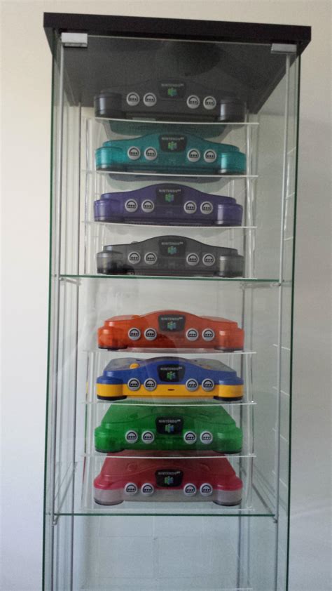 Display Case For My N64 Consoles Gamecollecting