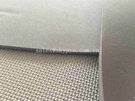 China Mm Sbr Pattern Shark Skin Embossed Neoprene Fabric Roll Anti