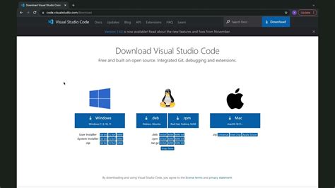 Installasi Visual Studio Code Di Macos Youtube