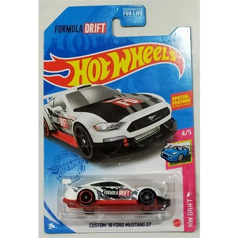 HOT WHEELS FORD MUSTANG GT HW DRIFT HOT WHEELS FORMULA DRIFT