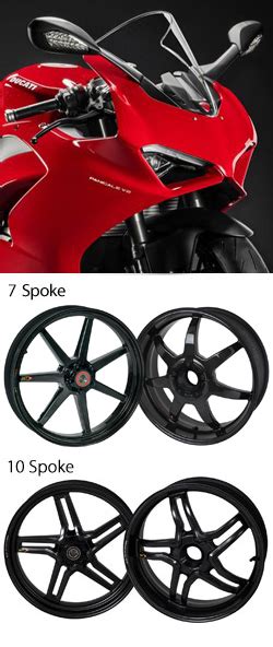 Bst Carbon Fibre Wheels For Ducati 955 V2 Panigale 2020 Onwards