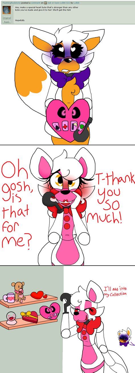 13 Funtime Foxy X Funtime Lolbit Ideas 4c8