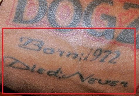 Dmx Rapper Tattoos Their Meanings Harder Decture