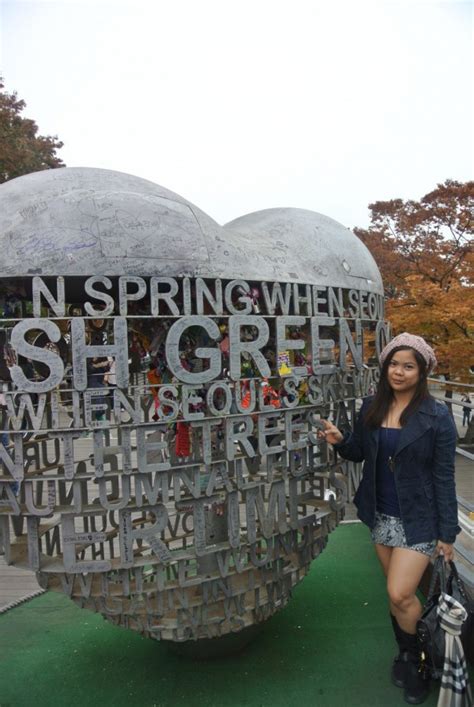 Love Locks at N Seoul Tower N 서울타워 South Korea Mismatched Passports