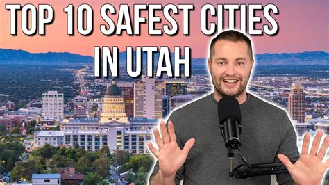 Top 10 Safest Places To Live In Utah Youtube