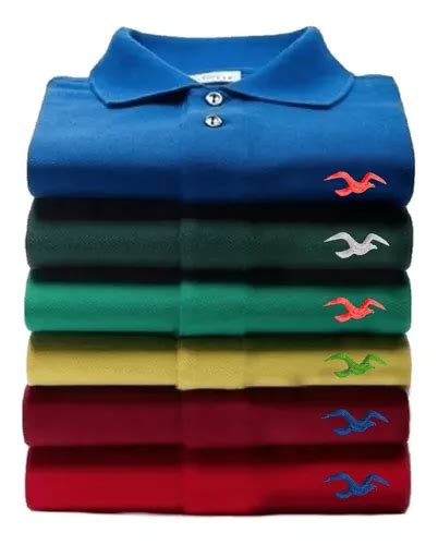 Kit Camisa Gola Polo Masculina Grandes Marcas Revenda Frete Gr Tis