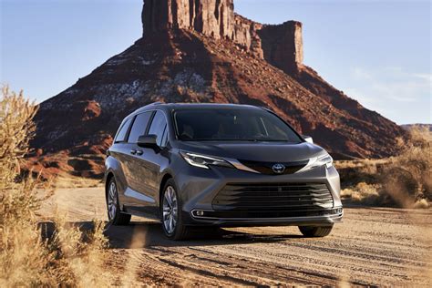 2021 Toyota Sienna Unveiled As Bold New Hybrid Minivan With Available