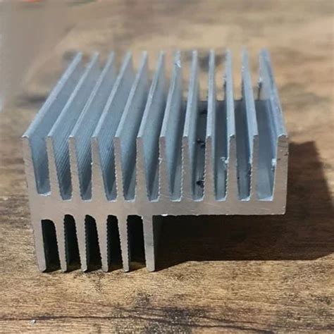 Paint Coated Aluminium Double Sided Heat Sink Flat Fin At Rs Piece