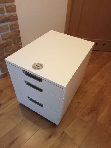 Kontener Pod Biurko Komoda Na K Kach Ikea Wroc Aw Fabryczna Olx Pl