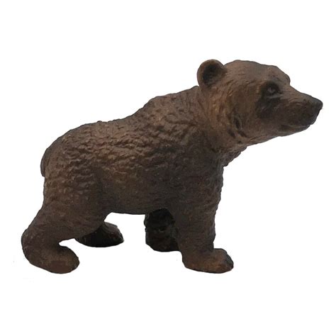 Schleich 14125 Grizzly Bear Cub Rare Retired Wild Life Figurine Animal