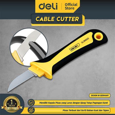 Deli Cable Cutter Deli Pisau Potong Kabel Listrik Dl385001 Lazada