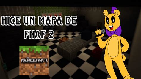 Hice El Mapa De Fnaf 2 En Minecraft 🐻 Youtube