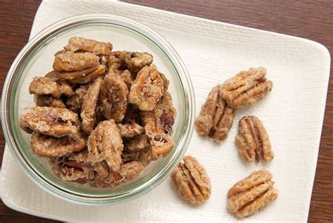 Glazed Pecans Pecan Recipes Spiced Pecans Snacks