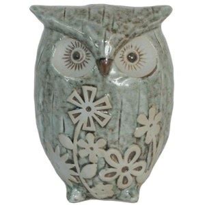 Charming Ceramic Owl Figurine