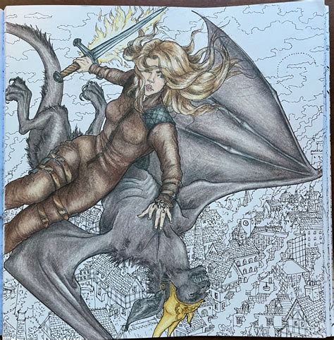 Coloring Books Coloring Pages A Court Of Mist And Fury Sarah J Maas Thorns Fantasy Books