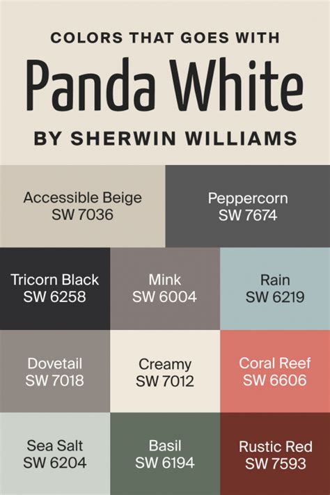 Panda White Sw Paint Color By Sherwin Williams