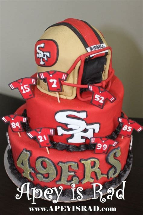 Happy Birthday 49ers Cake