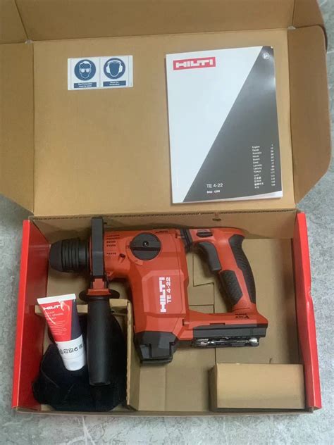 New Hilti NURON 22V Lithium Ion SDS Plus Cordless Rotary Hammer Drill