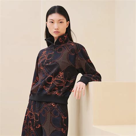 Eperon D Or Bandana Sweatshirt Hermès Hong Kong Sar